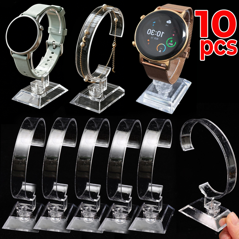 Jewelry Bracelet Watches - Suporte Transparente para Relógios em Acrílico