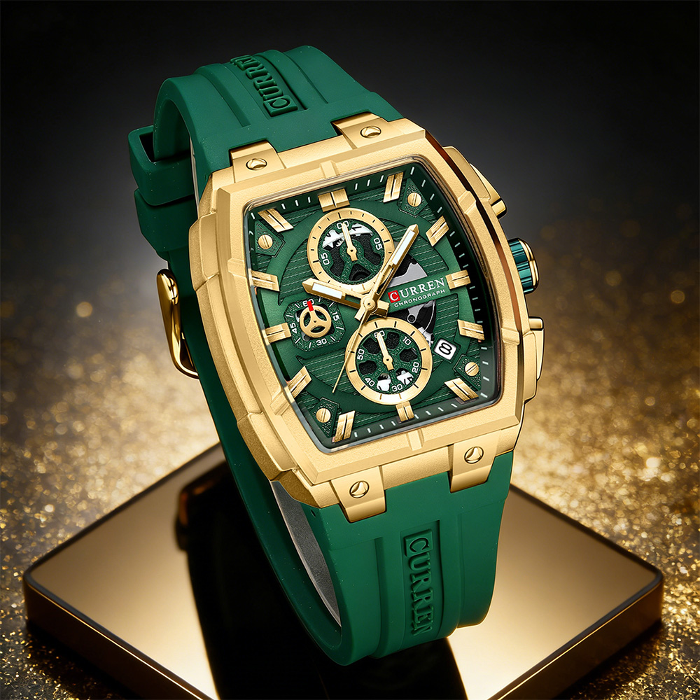 Jewelry Bracelet Watches - Relógio de Luxo Vintage CURREN para