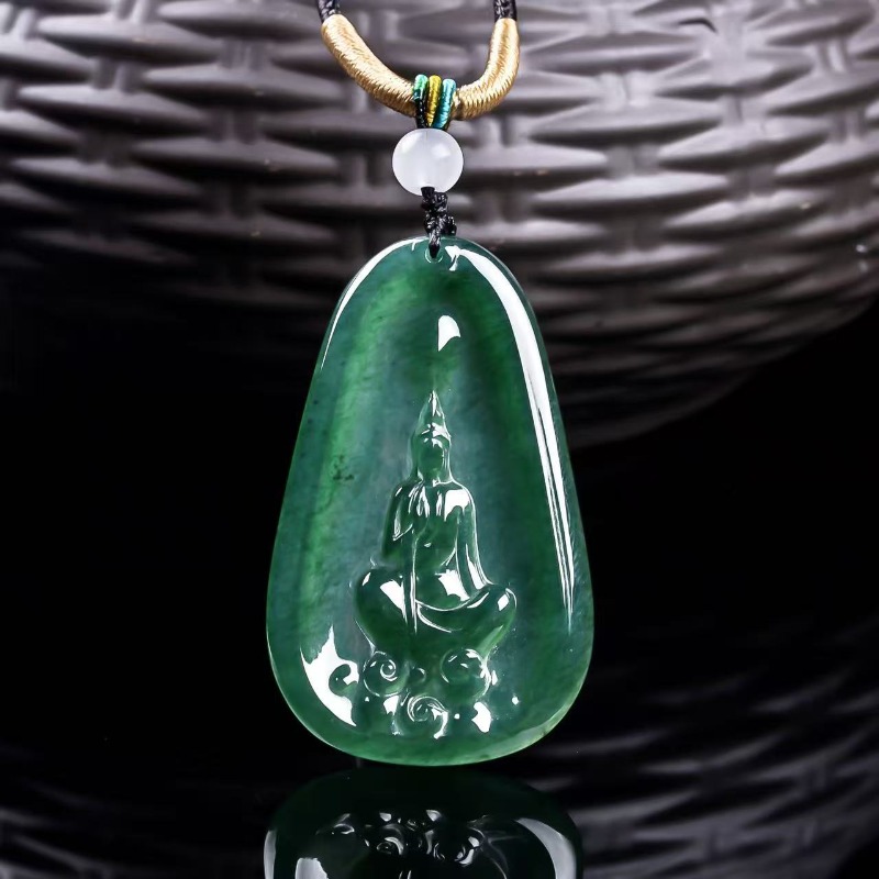 Jewelry & Watches Sp Zo O - Novo Colar de Jadeíta Natural de