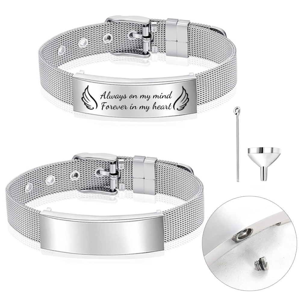 Jewelry Watches Men - Cremação jóias urna pulseira e para