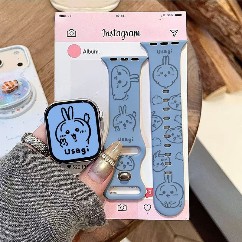 Jewelry Bracelet Watches - Nova Pulseira de Silicone Kawaii e
