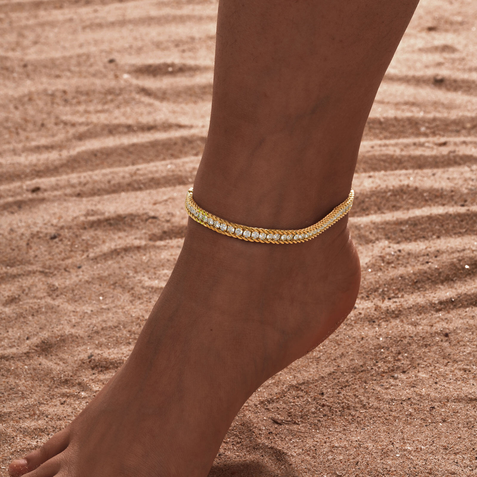 Jc Jewelry & Watches Photos - Vnox tornozeleiras de corrente feminina de