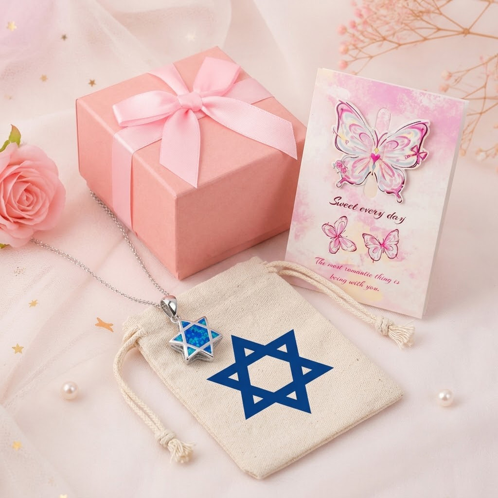 Jewelry & Watches Bench - Colar com Pingente Estrela de Davi