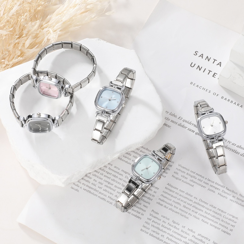 Moda relógio conector de aço i - Jewelry Watches For Sale avaliação e preço