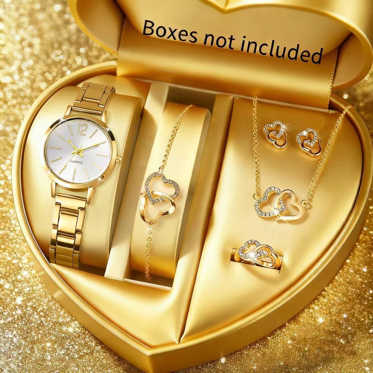 Conjunto de relógio de quartzo - Jewelry Clasp Watches avaliação e preço