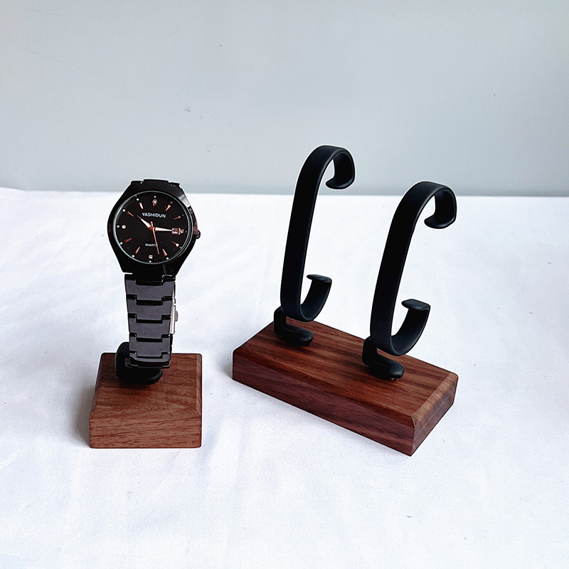 Suporte de madeira em forma de - Jewelry And Watches Inc avaliação e preço