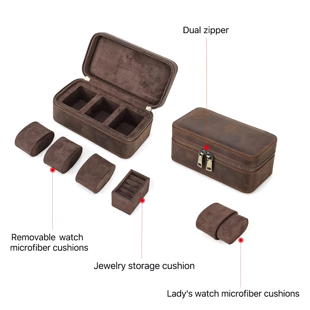 Caixa Organizadora de Relógios - Jewelry Watches Men avaliação e preço