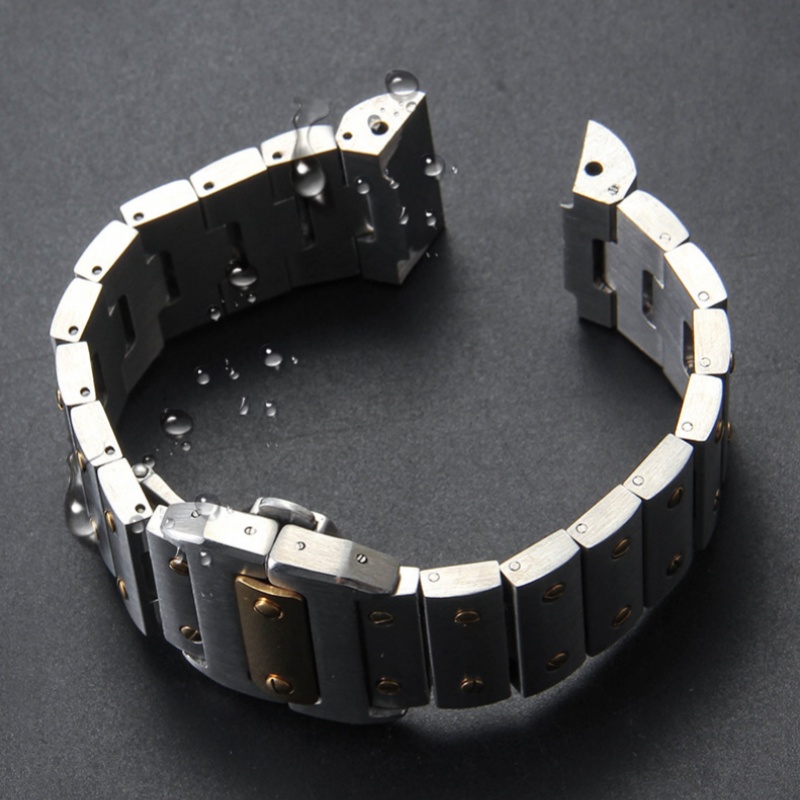 Pulseira de relógio de aço ino - Cartier Watch Santos avaliação e preço