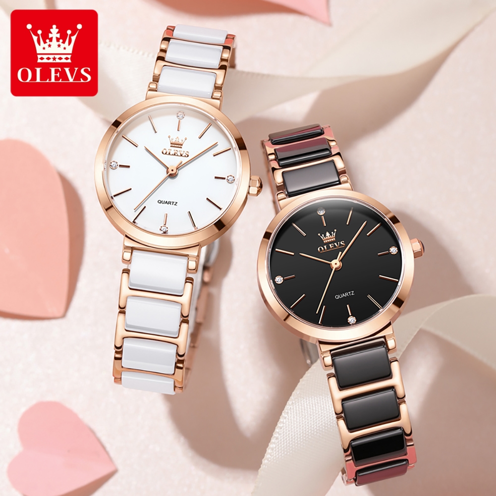 Olevs relógio feminino 5877 lu - Jewelry Bracelet Watches avaliação e preço