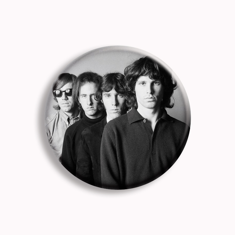 Vintage rock n roll band as po - Vintage Brooch Pin avaliação e preço