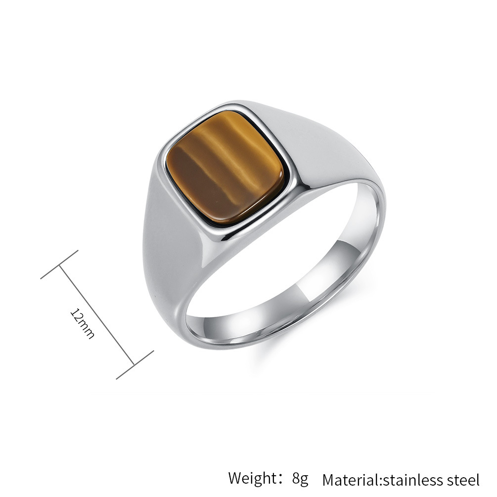 Novo Anel de Sinete Masculino  - Mens Signet Ring avaliação e preço