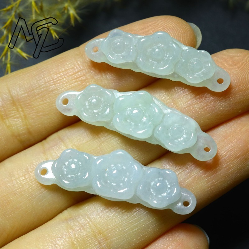 1 peça de Flor de Jadeíta Natu - Jewelry & Watches Bench avaliação e preço