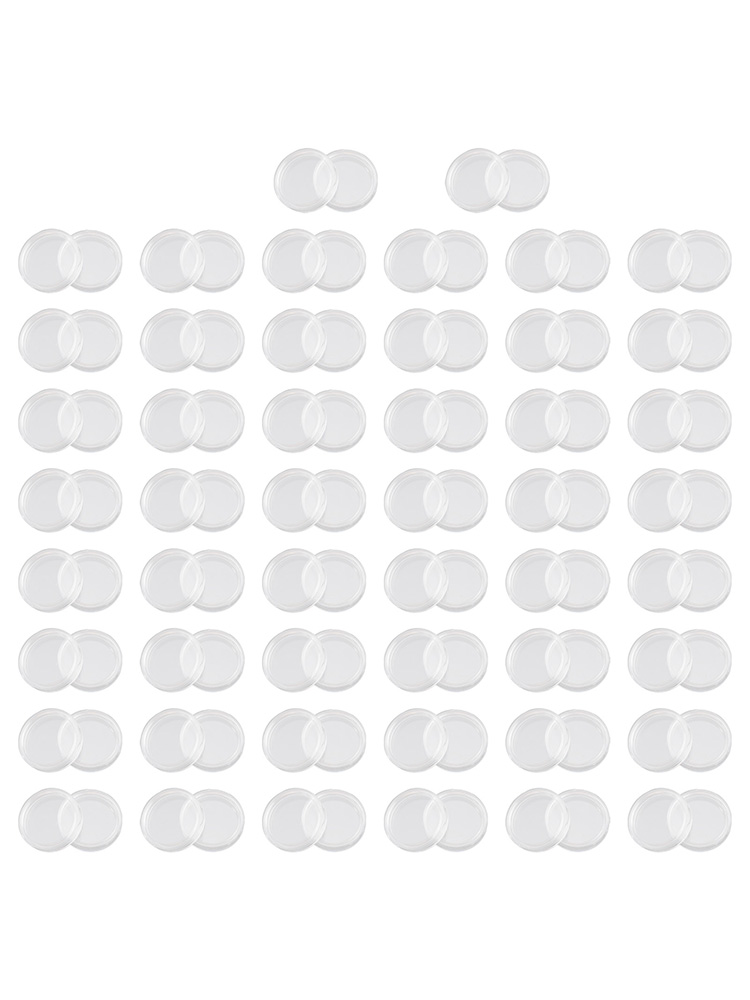 100 Peças de Cápsulas Plástica - Collectors Coins Jewelry & Watches Of Smithtown Reviews avaliação e preço