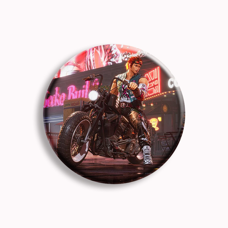 Jogo quente tekken 8 personage - Vintage Brooch Pin avaliação e preço