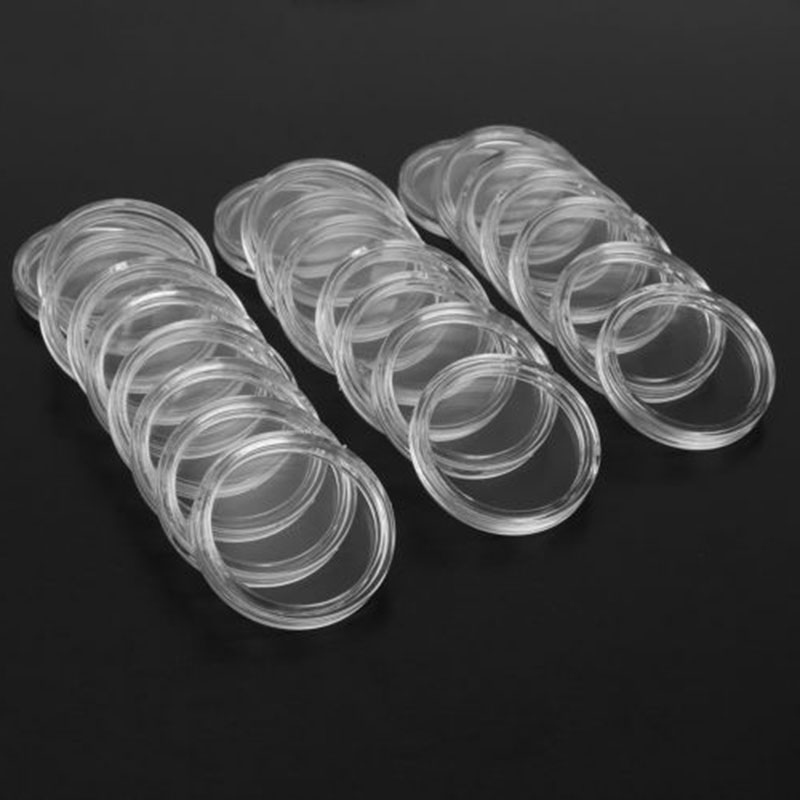 100 Suportes Transparentes Red - Collectors Coins Jewelry & Watches Of Smithtown Reviews avaliação e preço