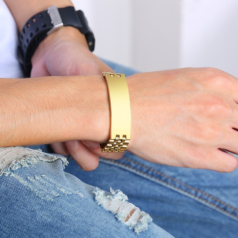 Vnox pulseiras masculinas com  - Jewelry Type Watches avaliação e preço