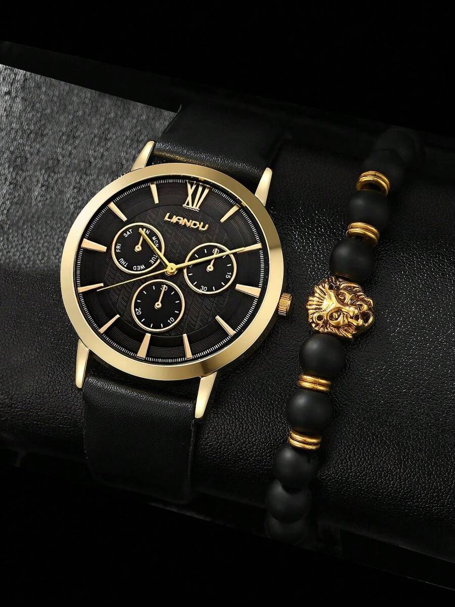 Conjunto de relógio masculino  - Jewelry Bracelet Watches avaliação e preço