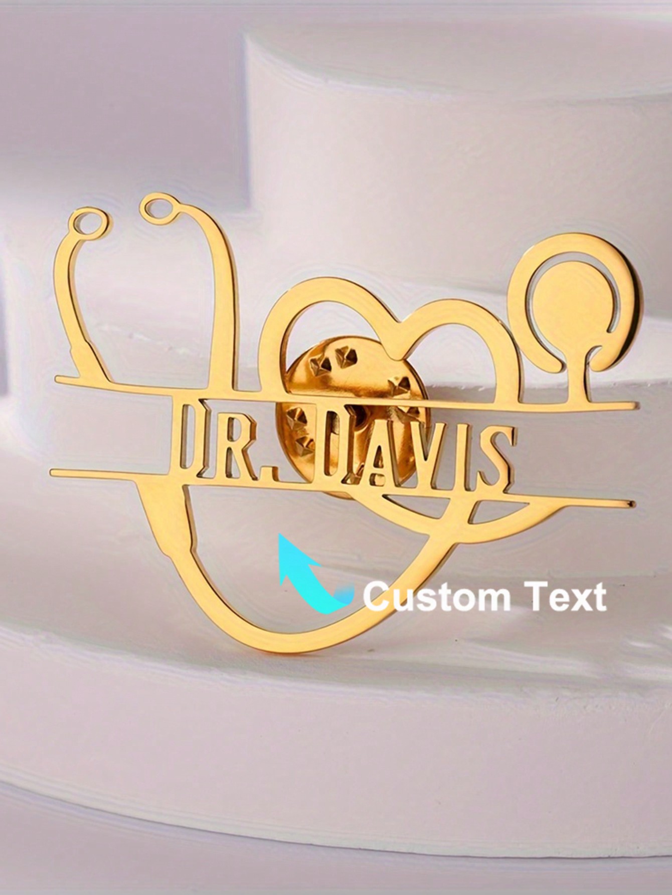 Personalizado vintage estetosc - Vintage Brooch Pin avaliação e preço