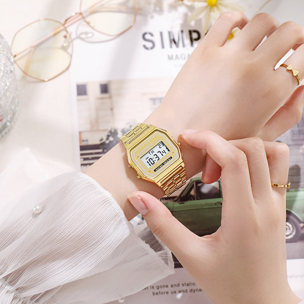 Relógio digital elegante para  - Jewelry Watches Men avaliação e preço
