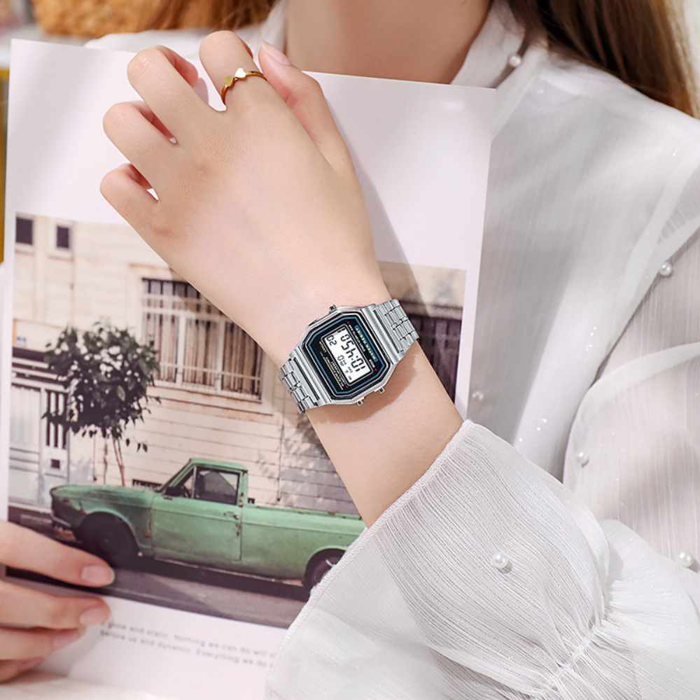 Relógio digital elegante para  - Jewelry Watches Men avaliação e preço