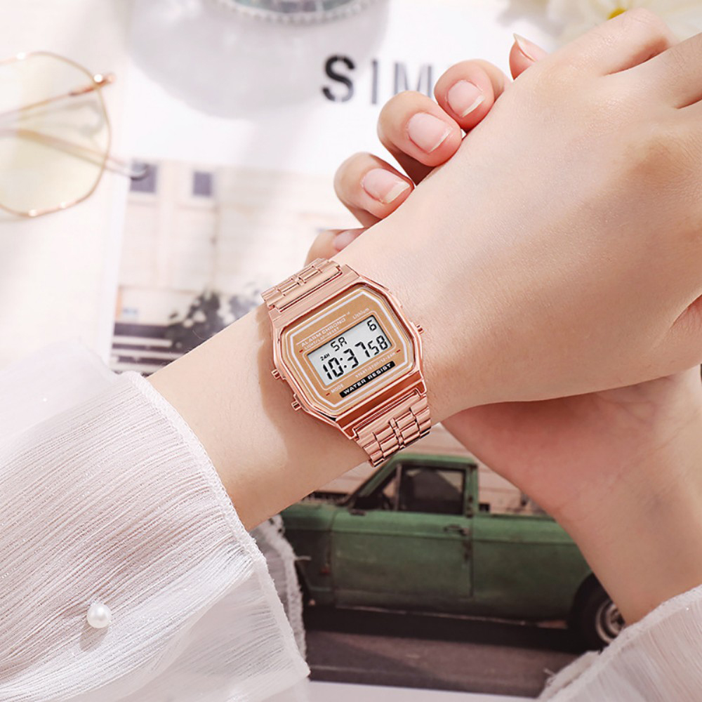 Relógio digital elegante para  - Jewelry Watches Men avaliação e preço