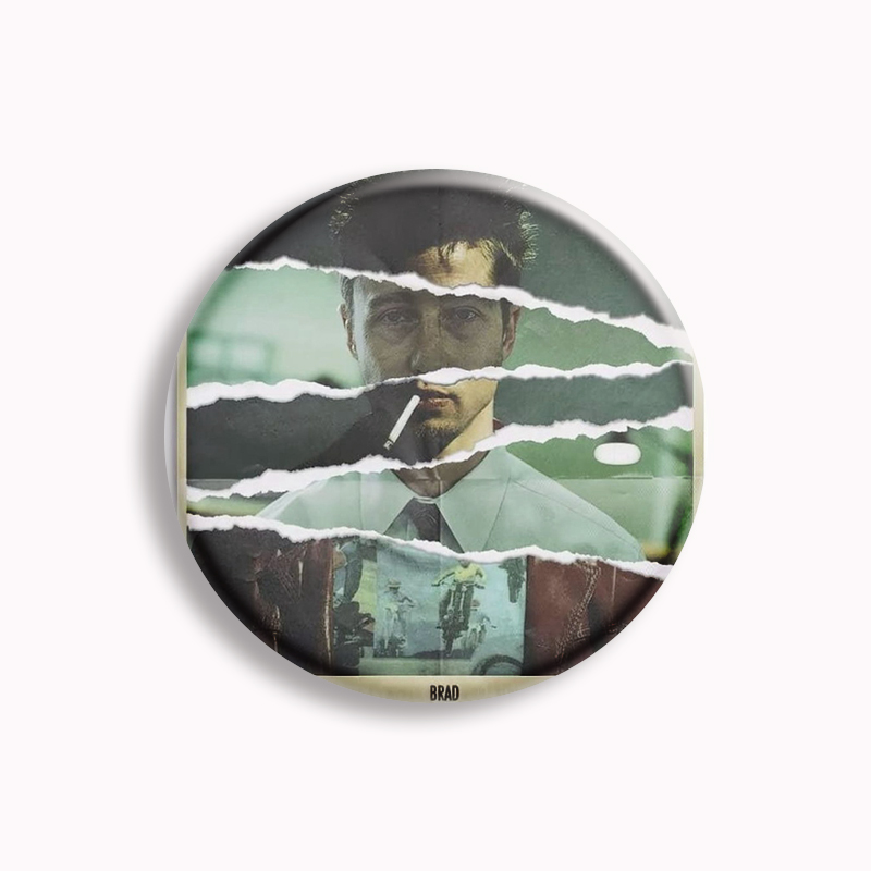 Filme clássico Fight Club Sabã - Vintage Brooch Pin avaliação e preço