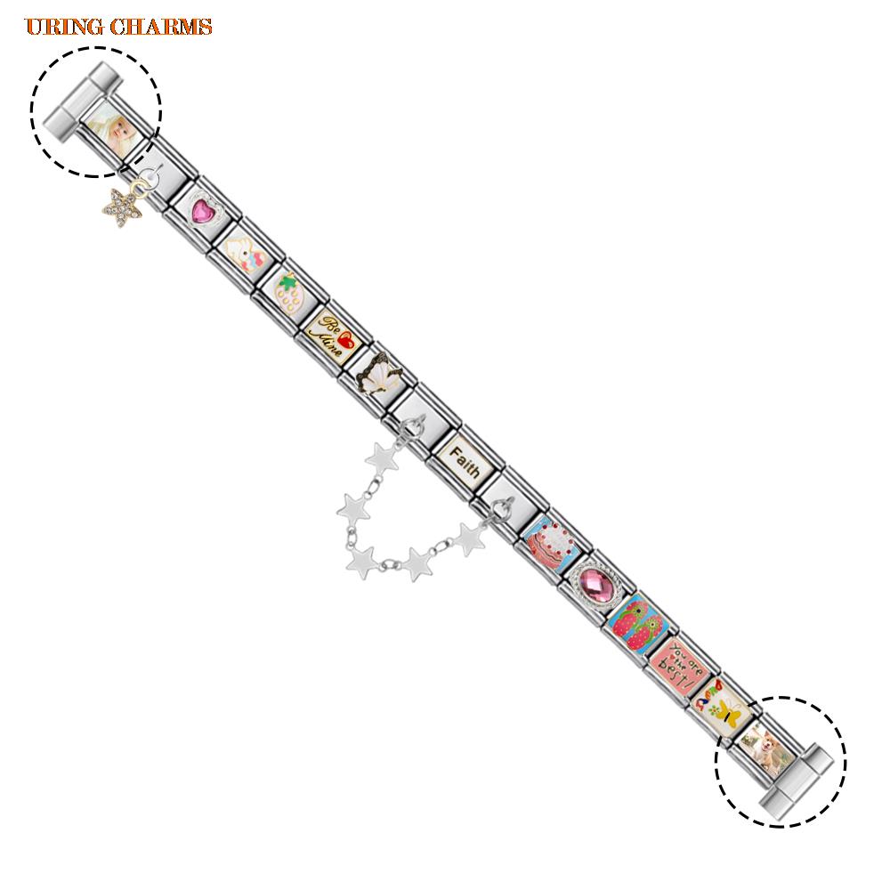1 par de logotipo de imagem pe - Jewelry Watches Men avaliação e preço