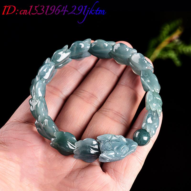 Pulseira de Jade Birmanês Azul - Jewelry & Watches Bench avaliação e preço