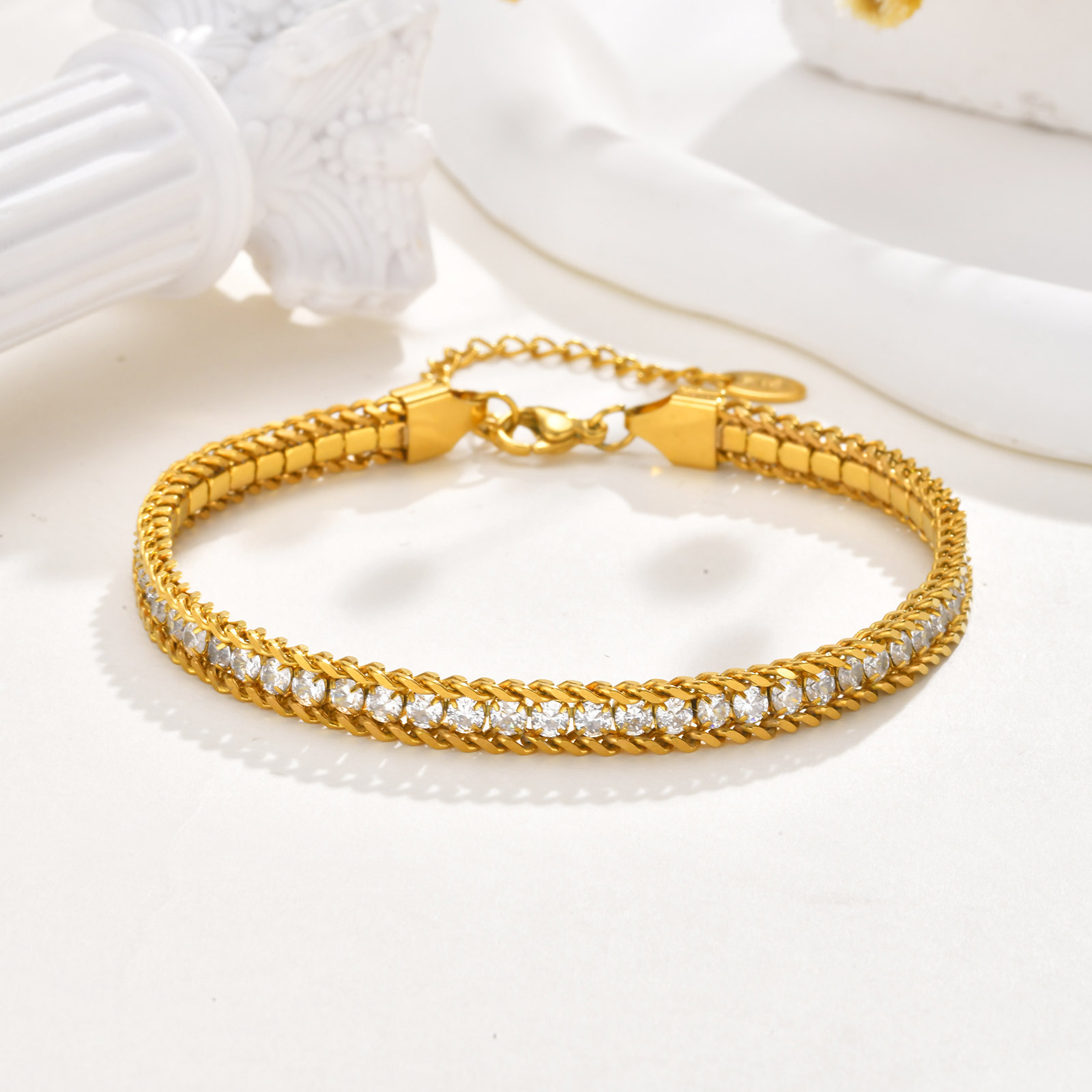 Vnox tornozeleiras de corrente - Jc Jewelry & Watches Photos avaliação e preço