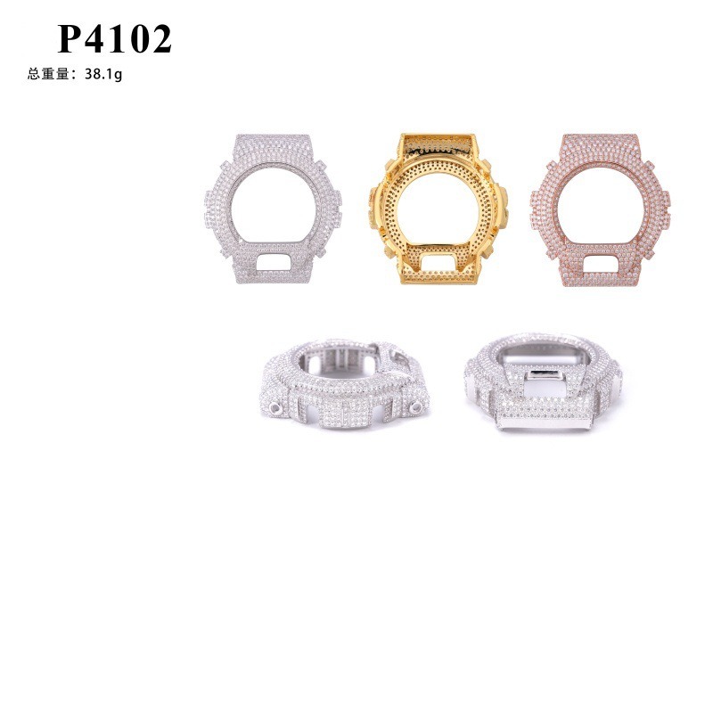 Estojo de Relógio Hip Hop Blin - Jewelry Watches Men avaliação e preço