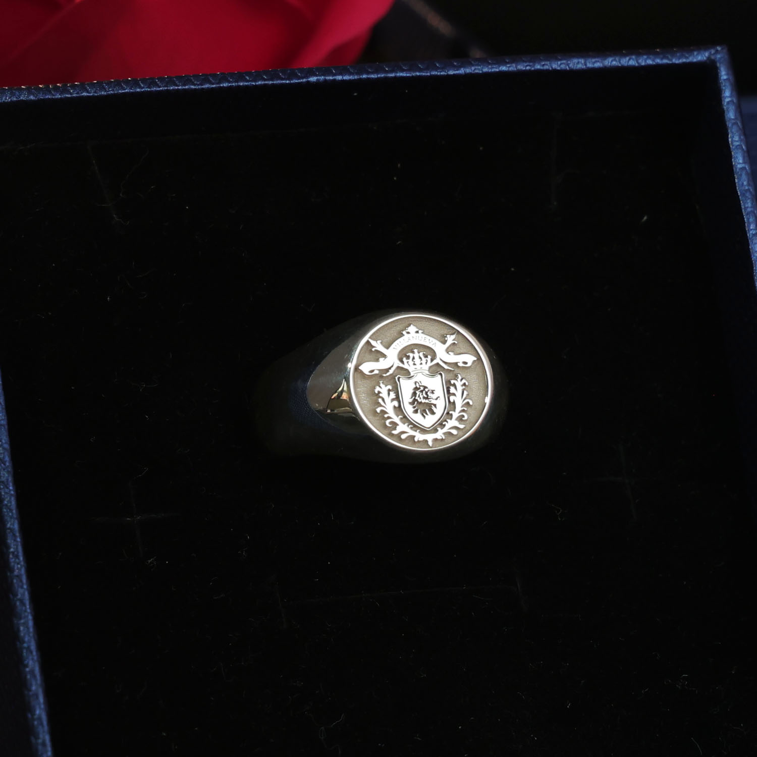 Anel Masculino Redondo de 17mm - Mens Signet Ring avaliação e preço